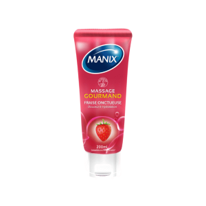 Manix Massage Gourmand Fraise – 200ml