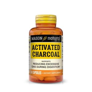 Mason Natural Activated Charcoal 60 capsules 787-60