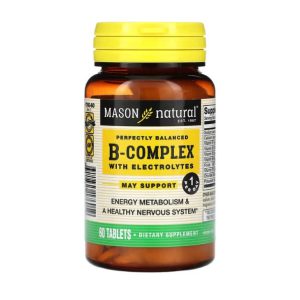 Mason Natural B-Complex With Electrolytes 60 tablets