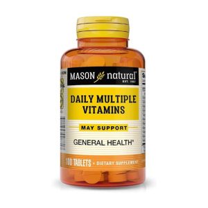 Mason Natural Daily Multiple Vitamins 100 Tablets