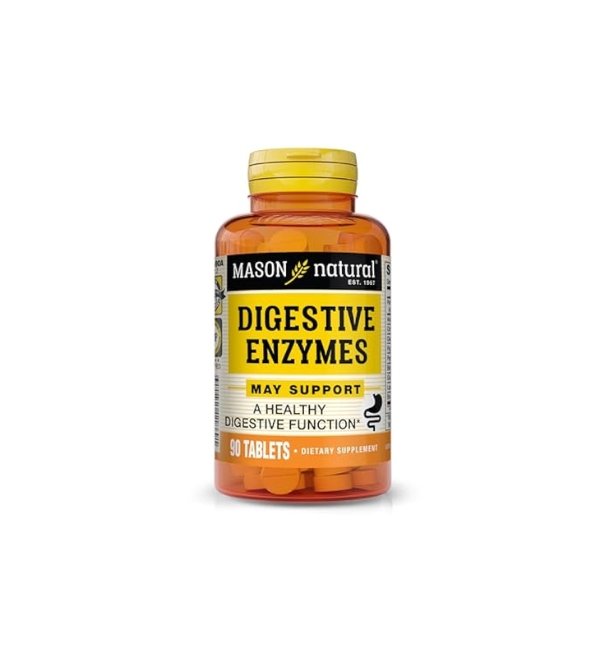Mason Natural Digestive Enzymes 90 Tablets