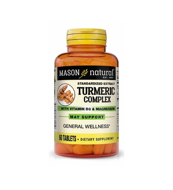 Mason natural Turmeric Complex 60 tablets
