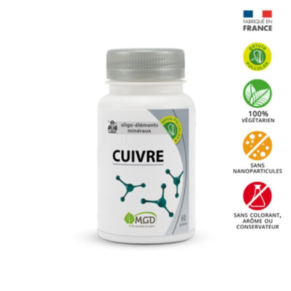 Mgd Nature Cuivre 60 gelules