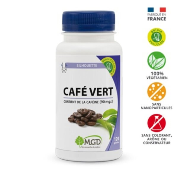 Mgd Nature Cafe vert 120 gelules