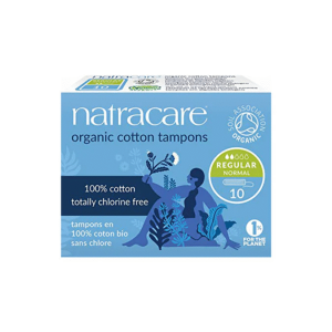 NATRACARE TAMPONS REGULIER SANS APPLICATEUR 10 Unités