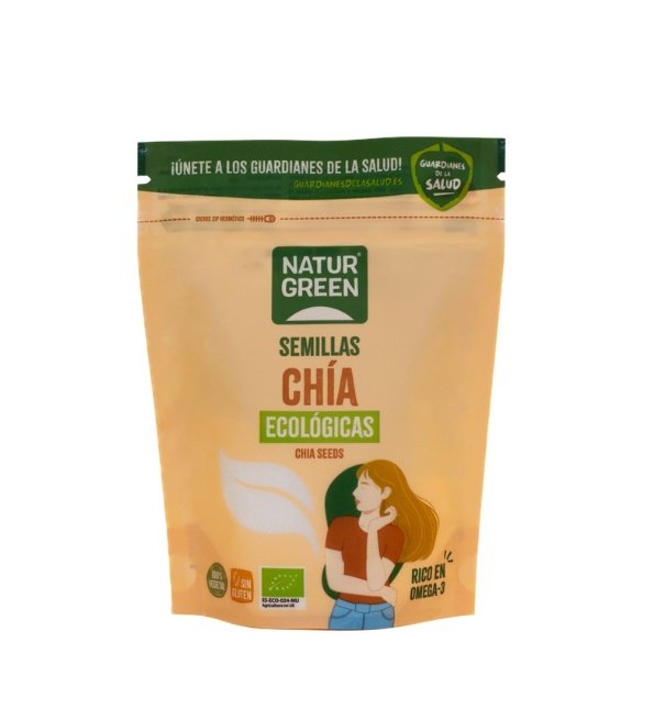 NATUR GREEN GRAINES DE CHIA 200G