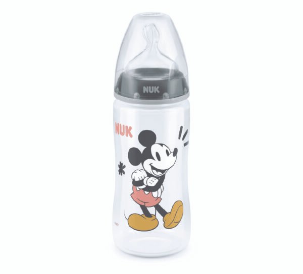 NUK Biberon Mickey pp Température 6-18m 300ml – Image 2