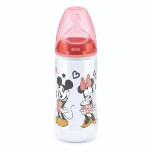 NUK Biberon Mickey pp Température 6-18m 300ml