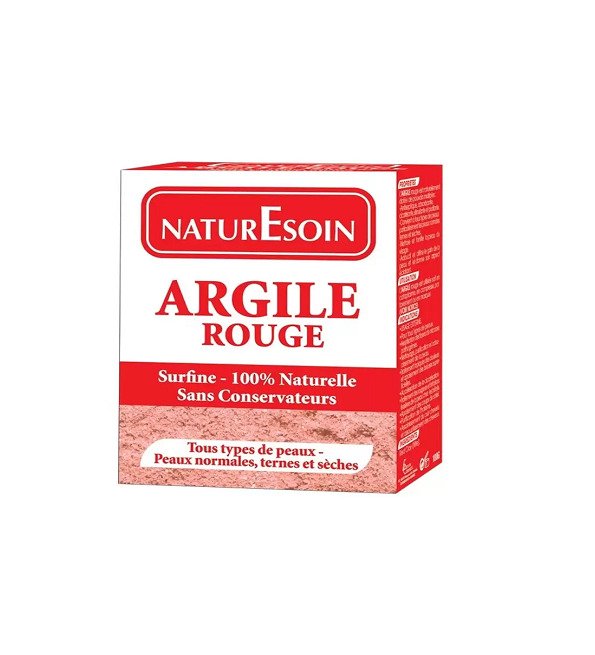 Nature soin argile Rouge sachet 100G