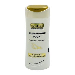 NATURE SOIN Shampooing Doux Réparateur-Fortifiant à La Kératine et à La Provitamine B5