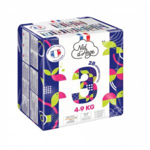 Nid D’ange Couche Taille 3 4/9kg 28 Pieces