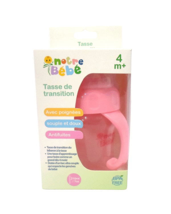 Notre Bebe Tasse de Transition +4m 210ml