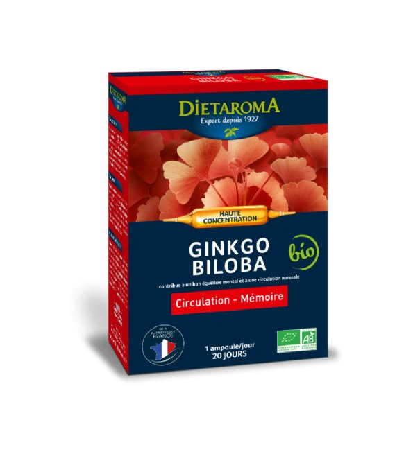 Dietaroma Ginkgo Biloba 20 Amp*10ml