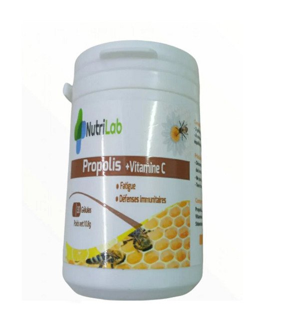 NUTRILAB PROPOLIS +VITAMINE C 30Gelules