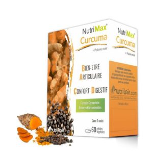 Nutrimax Curcuma + Poivre Noir 60 Gelules