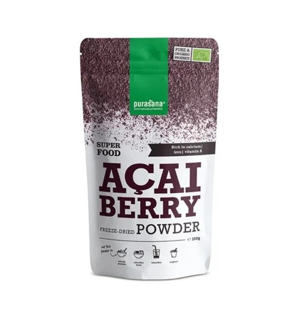 PURASANA POUDRE DE BAIE D’AÇAI 100G