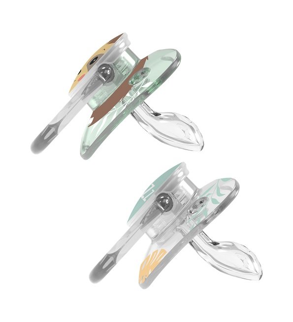 Dr. Brown’s Sucette Phase 2 Têtes d’Animaux, Pack de 2 (0-6 Mois) – Image 3