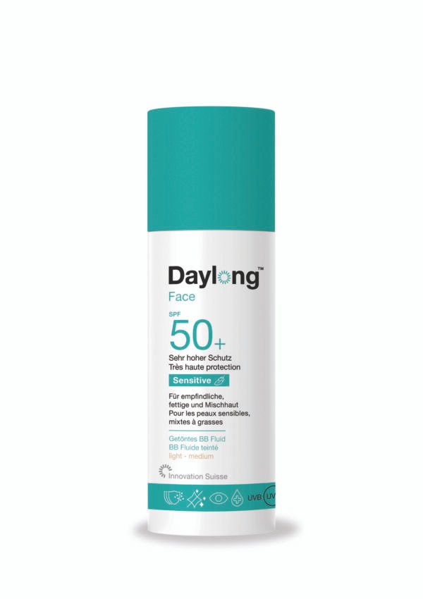 DAYLONG FACE SENSITIVE BB FLUIDE TEINTE SPF 50+ 50 ML