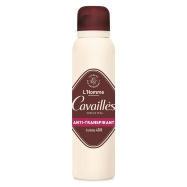 Roge Cavailles Déodorant Anti-transpirant Homme Spray 48H 150ml