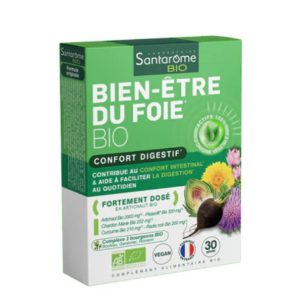 SANTAROME BIEN ETRE DU FOIE 30 GELULES