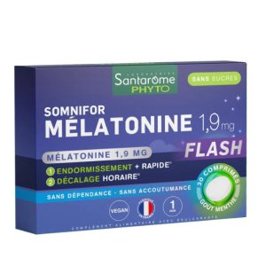 SANTAROME SOMNIFOR MELATONINE 1,9MG 30 COMPRIMES