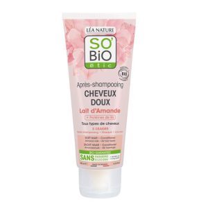 SO BIO APRES SHAMPOOING DOUX AU LAIT D’AMANDE 200ML