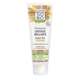 SO BIO SHAMPOOING CHEVEUX BRILLANTS ARGAN 250ML