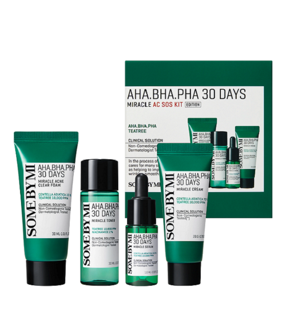 SOME BY MI AHA-BHA-PHA 30 DAY MIRACLE AC SOS KIT