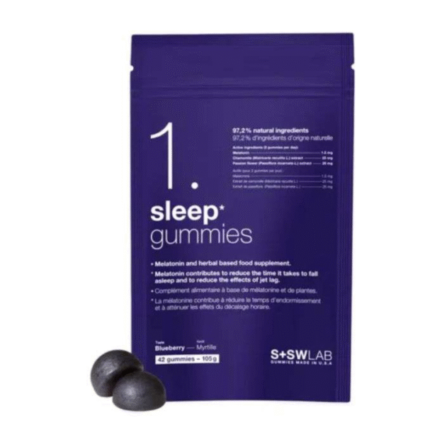 S+SWLAB 1.Sleep 42 Gummies Gout Myrtille