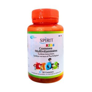 Spirit Kids Gommes Multivitaminees 30 Gommes
