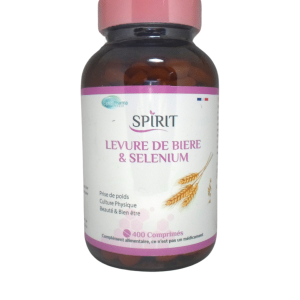 Spirit Levure de Biere & Selenium 400 Comprimes