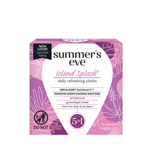 Summer’s Eve Island Splash Cleansing 16 Cloths