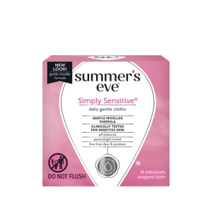 Summer’s Eve Simply Sensitive Cleansing 16 Cloths