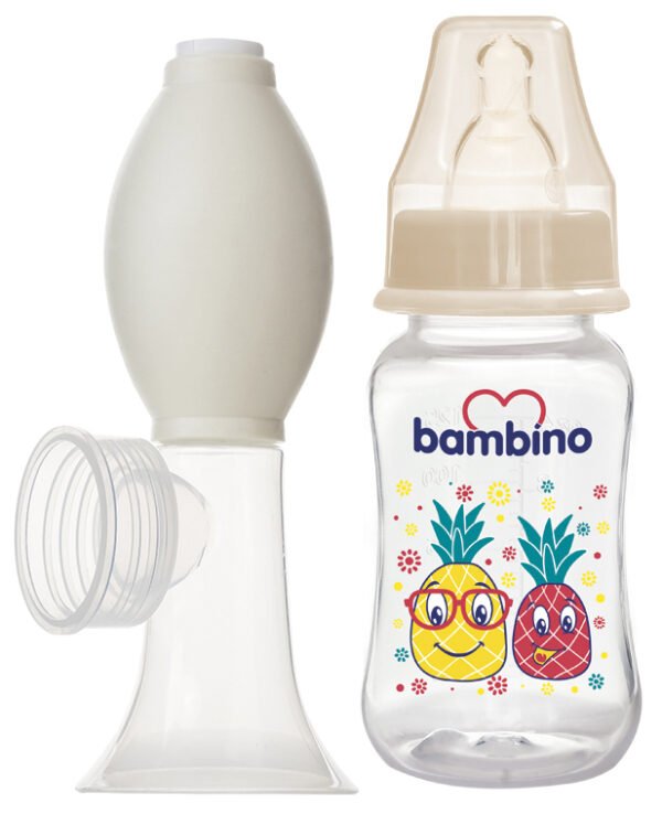Bambino tire lait avec biberon T002