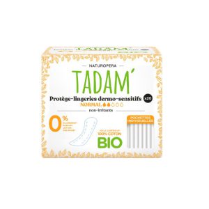 Tadam Protege Lingeries Coton Bio Normal 20 unités