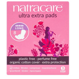 NATRACARE SERVIETTE ULTRA EXTRA LONG 8 Unités