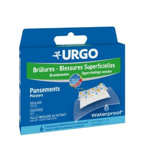 Urgo Brulures Pansement Waterproof 6 Pieces