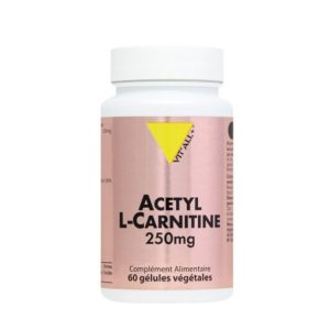 VITALL PLUS ACETYL L-CARNITINE 250MG 60 GELULES