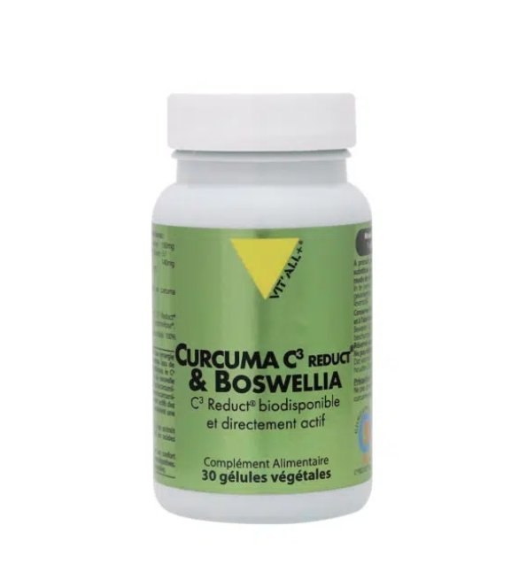 VITALL PLUS CURCUMA C3 REDUCT & BOSWELLIA 30 GELULES
