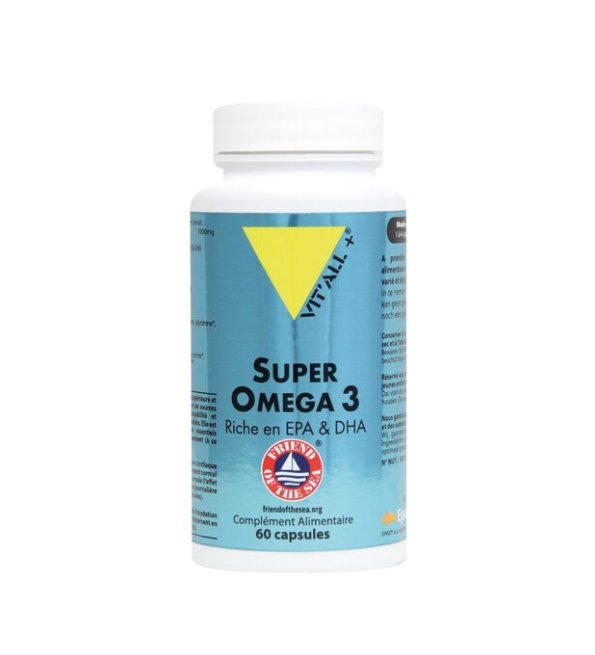 VITALL PLUS SUPER OMEGA 3 1000MG 30 CAPSULES