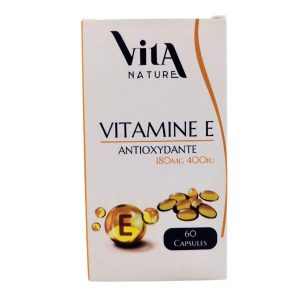 Vita Nature Vitamine E 180mg 60 Capsules