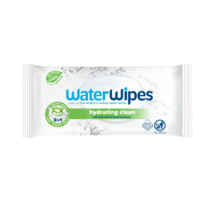 WaterWipes Lingettes Hydrating Clean with Aloe Vera 48 Pieces