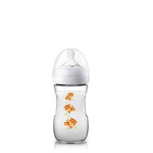 AVENT NATURAL BIBERON DEBIT LENT DES 1 MOIS Tigre 260ML