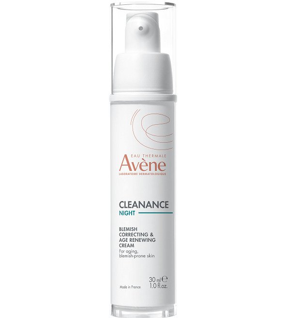 Eau Thermale Avène – Cleanance WOMEN Soin Nuit Lissant 30ml
