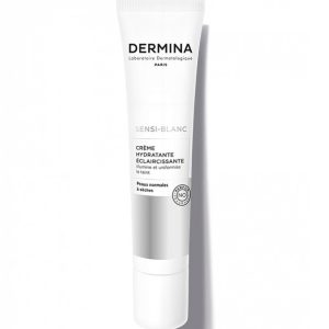 DERMINA SENSI-BLANC CREME HYDRATANTE ECLAIRCISSANTE PEAUX NORMALES A SECHES 40ML