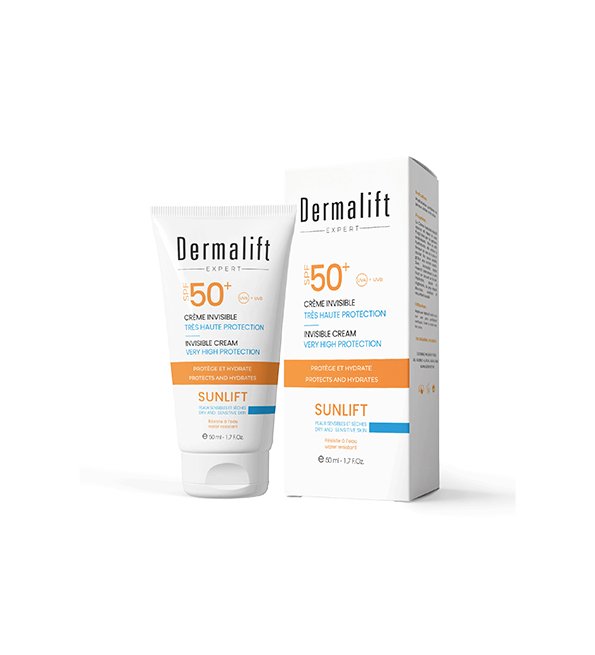 Dermalift sunlift Crème Invisible 50+ 50ml