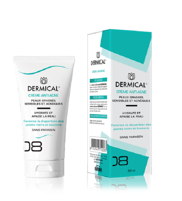 DERMICAL Crème Anti Acné 50ml