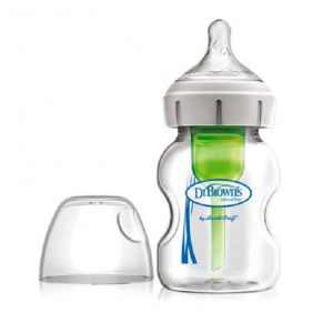 Dr brown’s Biberon cole large en verre 150ml SB51700