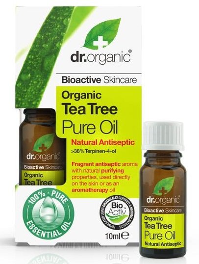 Dr Organic Huile Essentielle Tea Tree 10Ml Clone