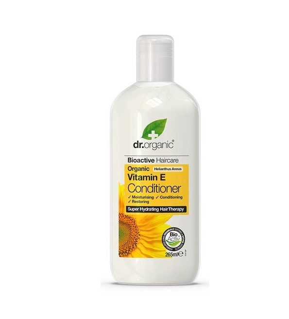 Dr Organic Après Shampoing à la Vitamine E 265Ml